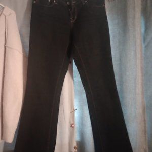 Like new seven jeans, dark wash